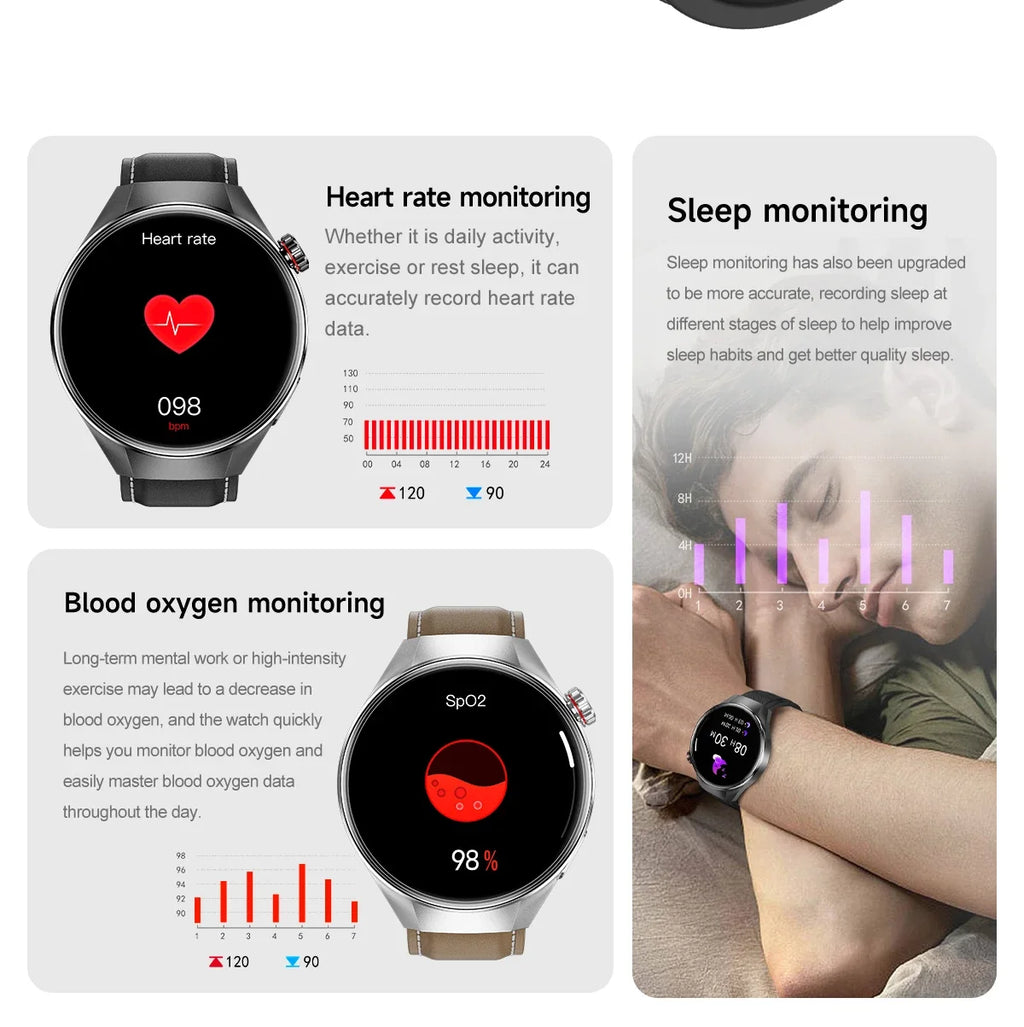 New Upgraded Original Watch G5 PLUS Smart Watch Men GPS Trajectory Compass Bluetooth Call IP68 Waterproof Outdoor Sport Watches