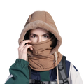 Unisex Plush Balaclava Hat Knitting Breathable Winter Women's Balaclava Hat Warm Neck Scarf With Face Mask For Outdoor Sports