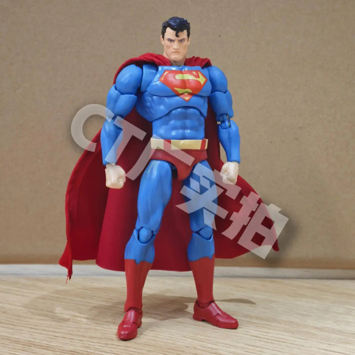 16cm Ct Factory Superman Mafex 117 Comic Hush Dc Justice League Articulated Action Figure Collectible Model For Fans Collection