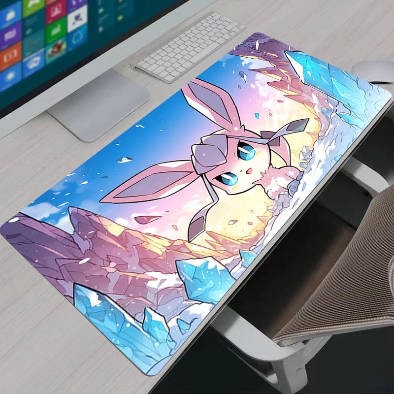 Anime Gaming Speed Mouse Pad Pokemon Pikachu anime durable Gamer Large Mouse Mat Keyboard Mousepad Computer Desk Mat