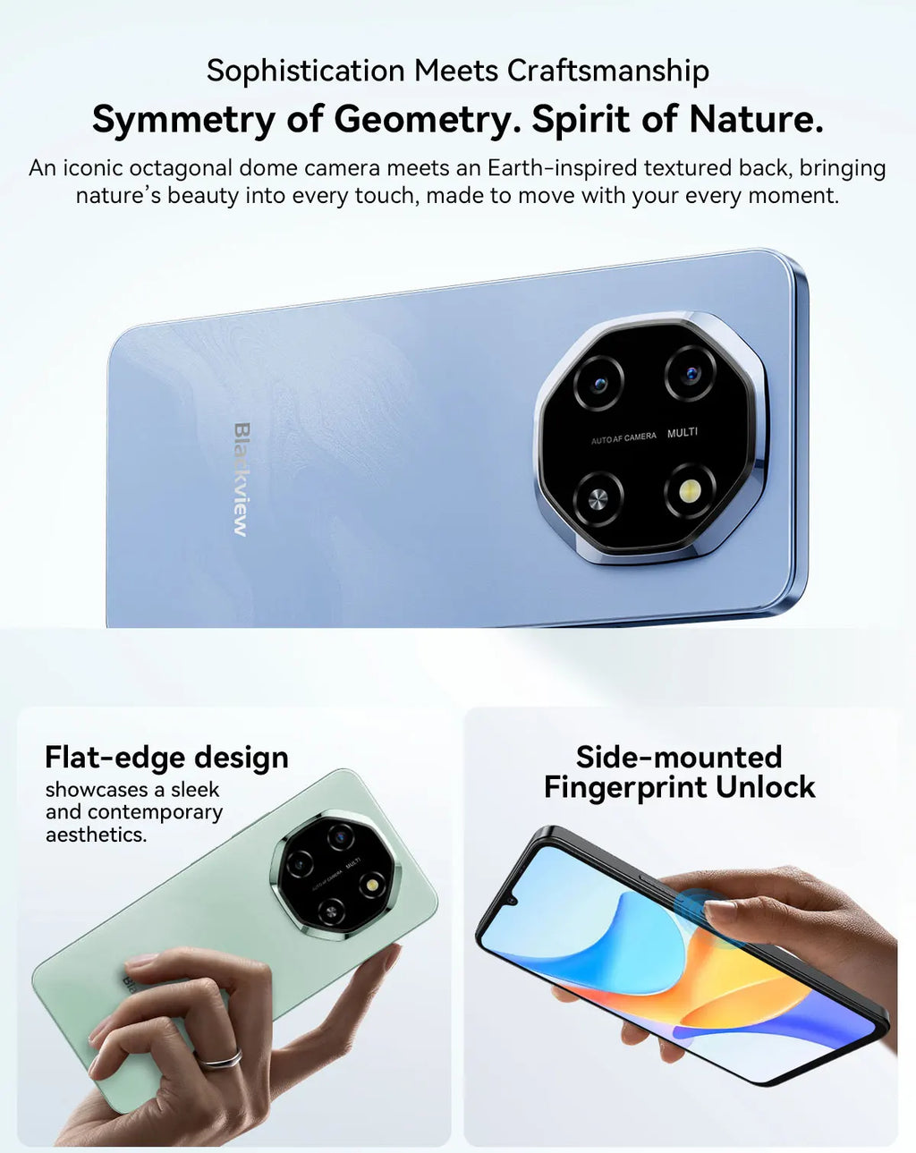 Blackview SHARK 6 AI Smartphone Android 15 Unisoc T8100 5G Mobile Phone 6.88'' Display 120Hz,  8+16GB RAM,128GB+2TB ROM, 5000mAh