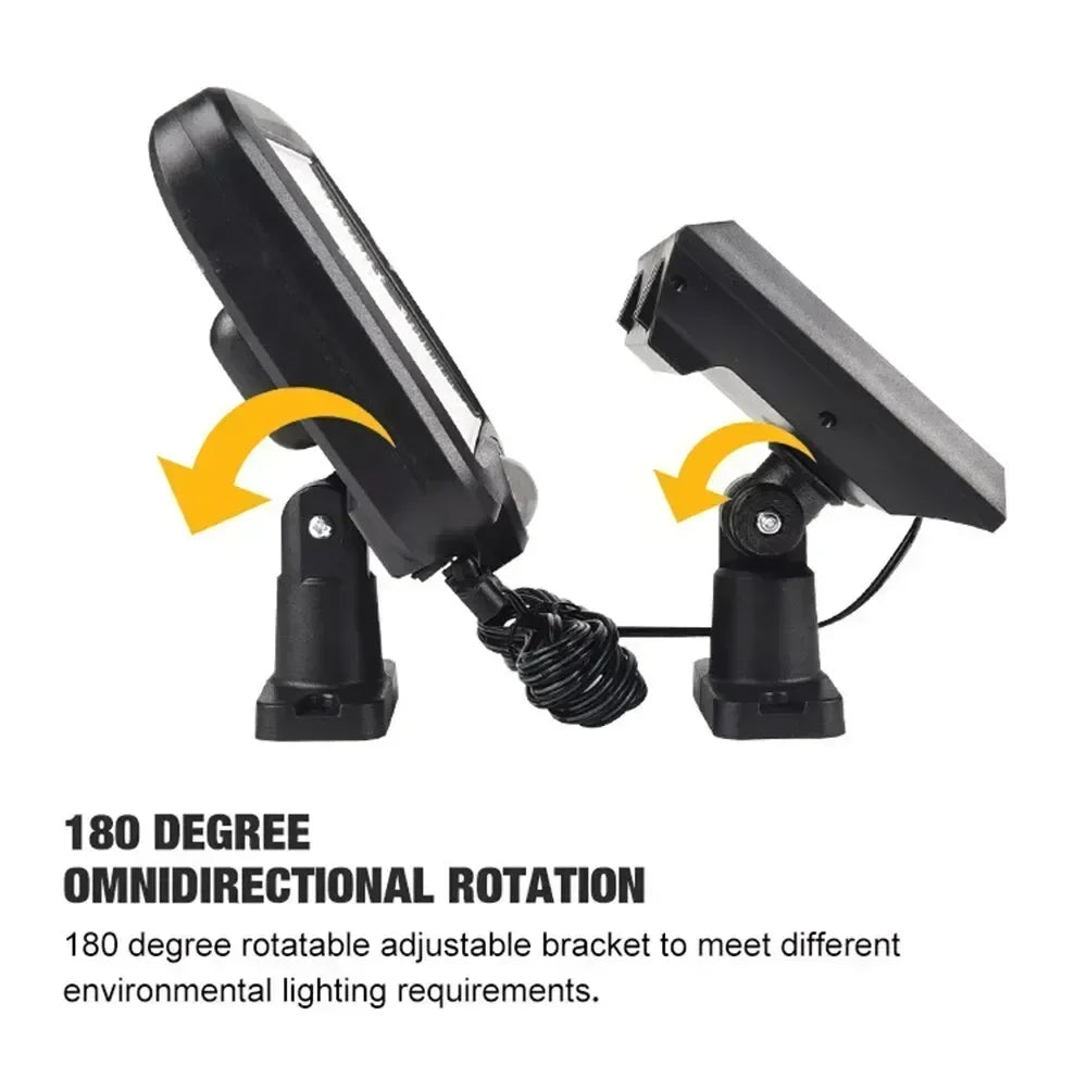 Super Bright Motion Sensor Solar Split Lights Garden Decoration 3 Modes Outdoor IP65 Waterproof Emergency Wall Courtyard Lamp