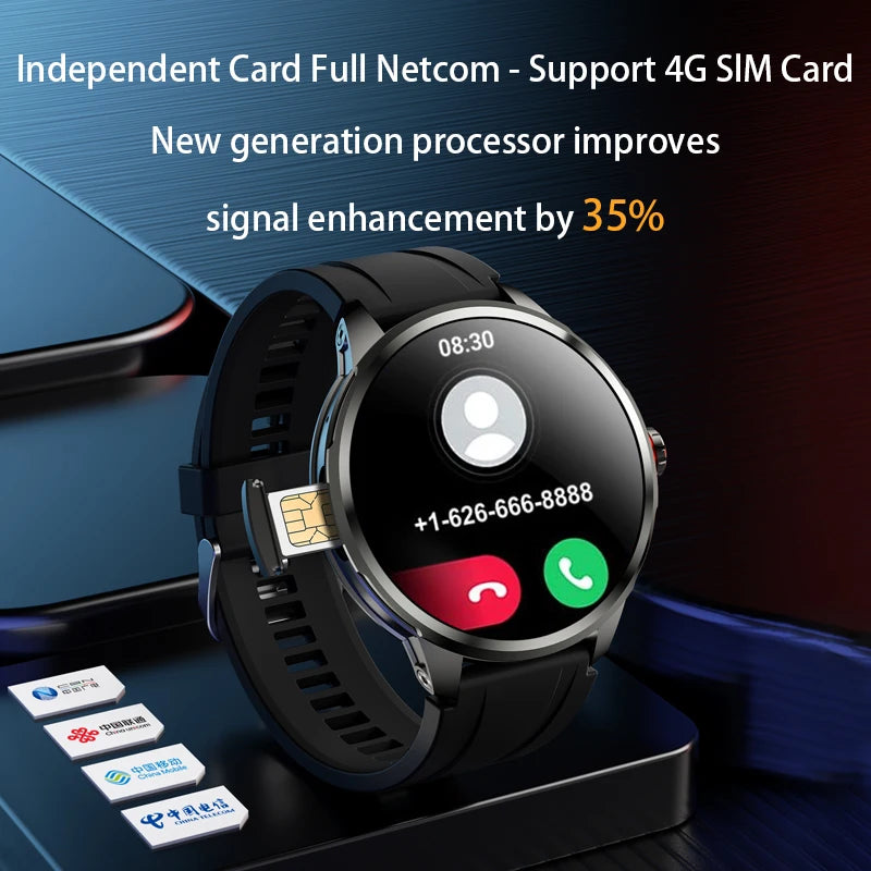 Original H99 Smart Watch Android Watches 1.95inch Amoled Screen Men's Smartwatch With 190° Rotary Camera GPS WIFI Sim Card Slot