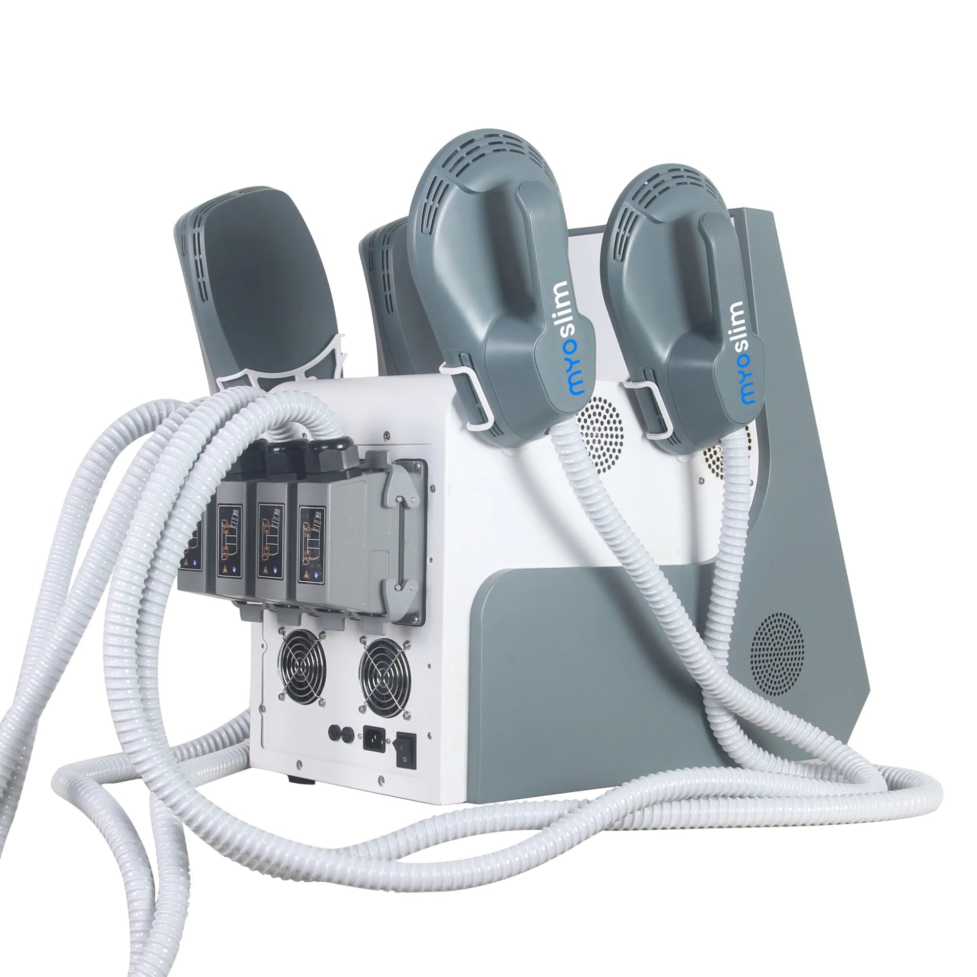 EMS MYOslim Body Sculpt Machine RF Sculpting Electromagnetic Stimulate Body Slimming Machines Muscle Build 6500W 4 5 Handles