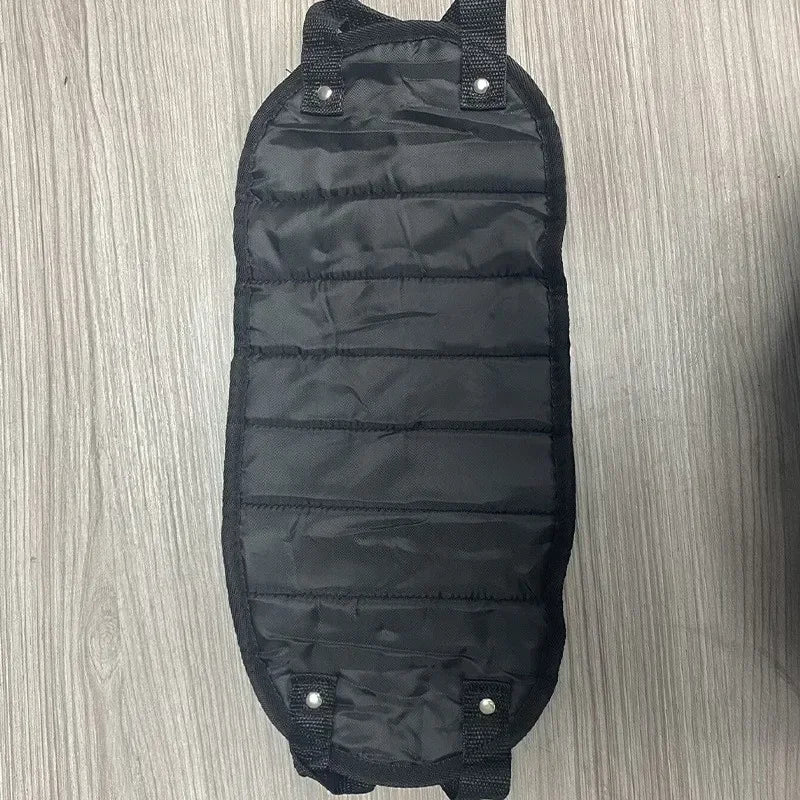 Portable Adjustable Leg Hammock with Comfortable Foot Rest for Airplane Office and Car Travel Support and Relaxation