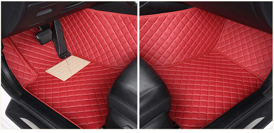YOGOOGE Custom Car Floor Mats For Fiat Freemont Auto Carpets Foot Coche Accessorie