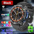 For iOS 4GB DTG1 Ultra GPS NFC SmartWatch 5ATM Waterproof Built-in Dual-band GNSS Compass Military Sport Smartwatch Men 2025New