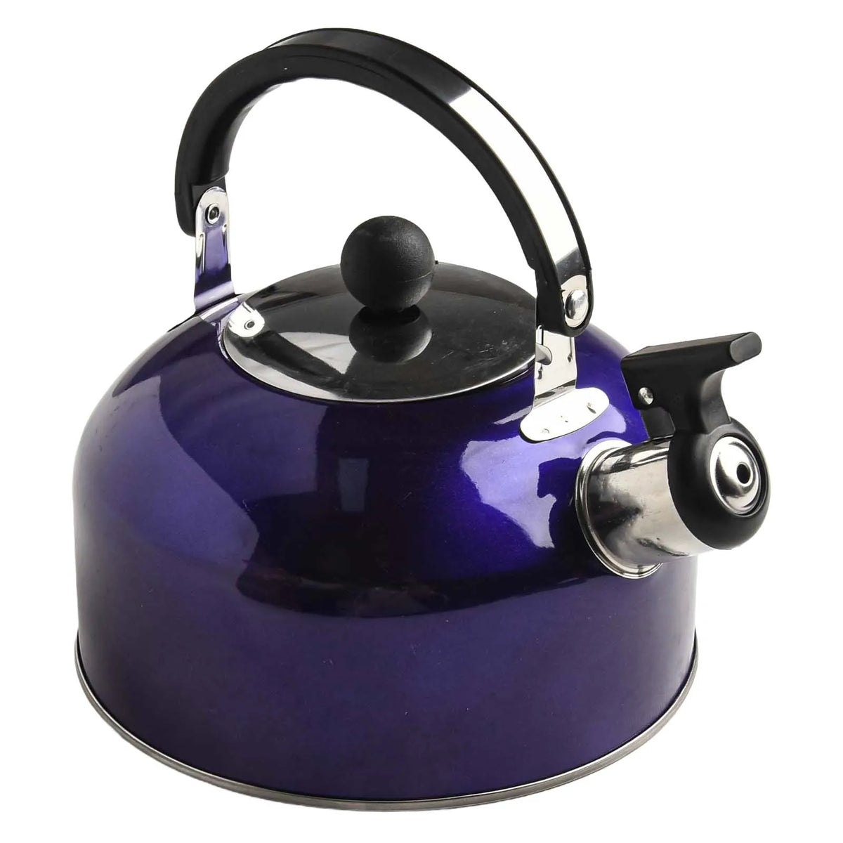 1Pcs Camping Cooking Teakettle Teapot Stainless Steel Whistling Kettle For Trips Whistling Kettle Stove Gas Water Kettle
