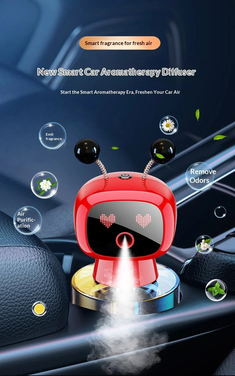 intelligent  aromatherapy robot perfume purification air humidifier automatic fragrance