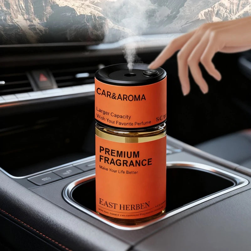 AI Intelligent Sensing Car Fragrance Diffuser USB Powered Atomizer Essential Oil Diffuser with Spraying Home Fragrance Fresh Air