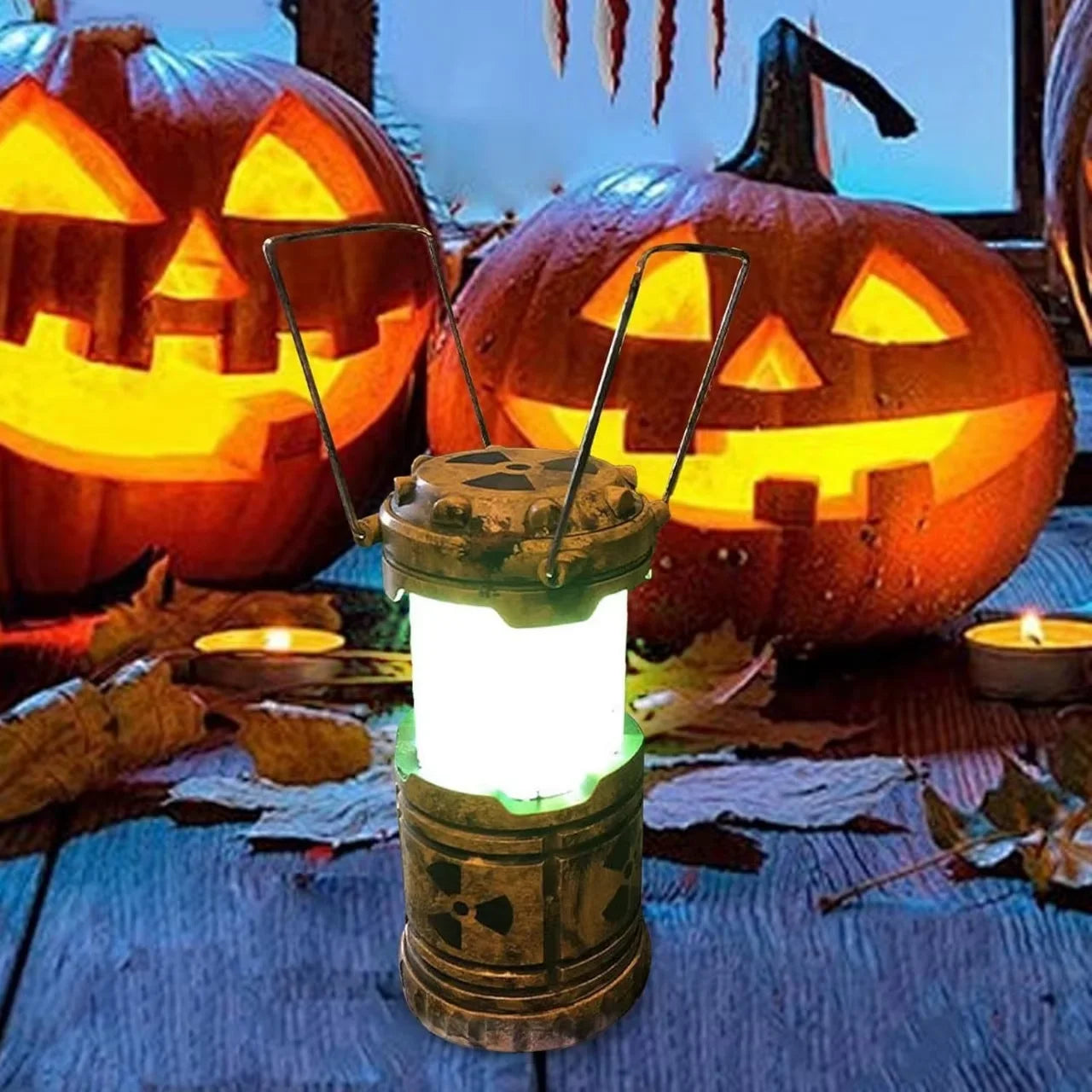 Mini Nuclear Reactor Night Light for Lantern Gift Novelty Lamp for Couple Quirky Bedroom Decoration Glowing Party Prop