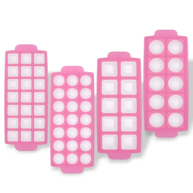 Kitchen Tools 10 with Tortellini Molds Ravioli Cutter Aluminum Shape Dumplings Mould Dough Press DIY Tools for Making Pastry