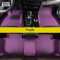 CUWEUSANG Custom Car Floor Mats For Peugeot 2008 2013-2023 Auto Carpets Foot Coche Accessorie