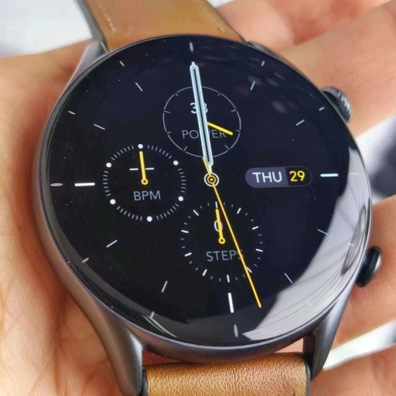 Amazfit GTR 3 Alexa Built-in Smart Watch For Men Women Play Music 1.39" AMOLED Display 21Day Battery Life Refurbished Watch