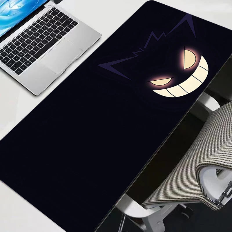 Mouse Pad Gamer Gengar Pokemon Pikachu Notebook Games Mouse Pad XXL Keyboard Pad Large Mousepad Mouse Mat Gaming Desk Mat