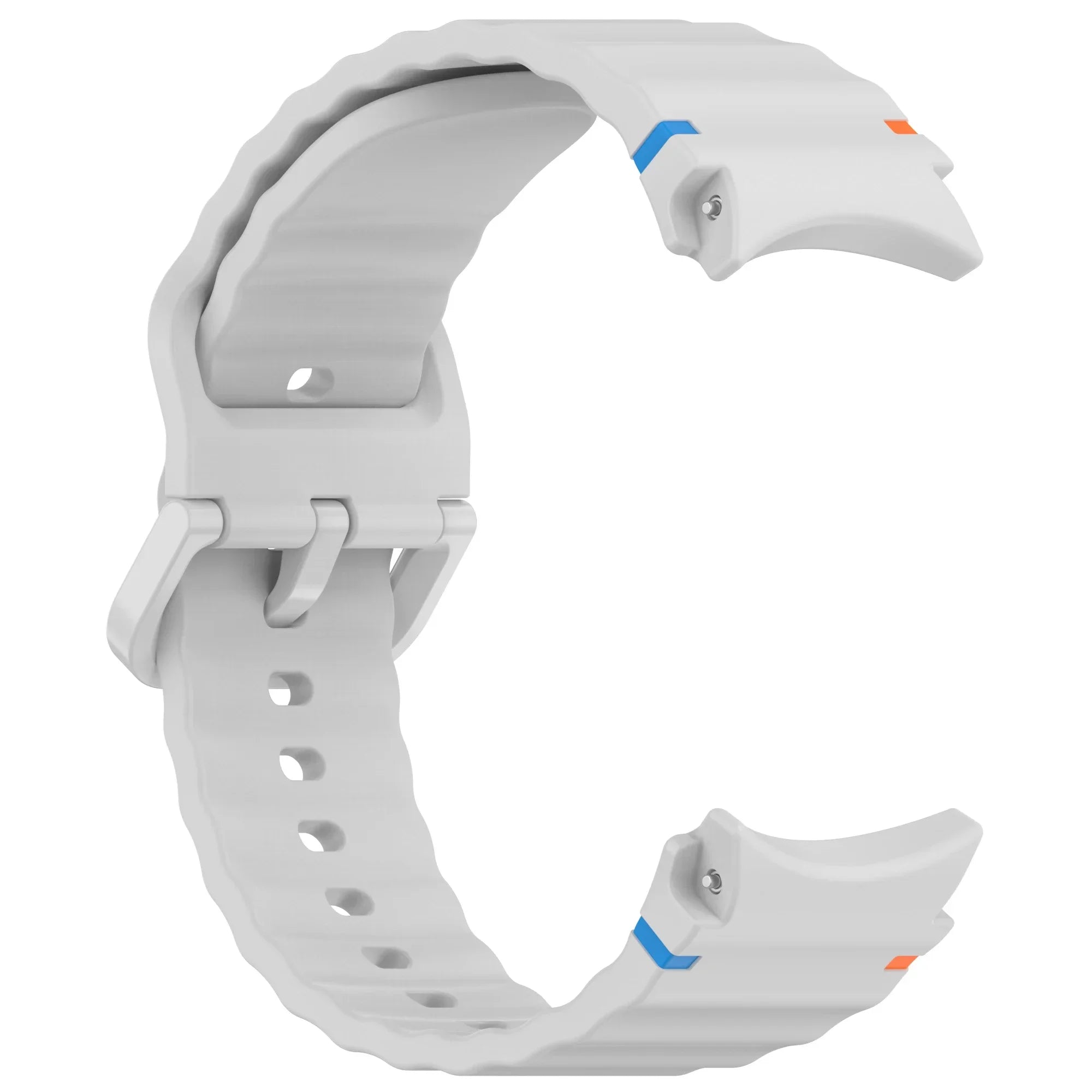 1:1 Official Silicone Strap For Samsung Galaxy Watch 7/FE/6/5/4 44mm40mm 5 Pro Bracelet Watch 6/4 Classic 47/43mm 46/42mm Correa