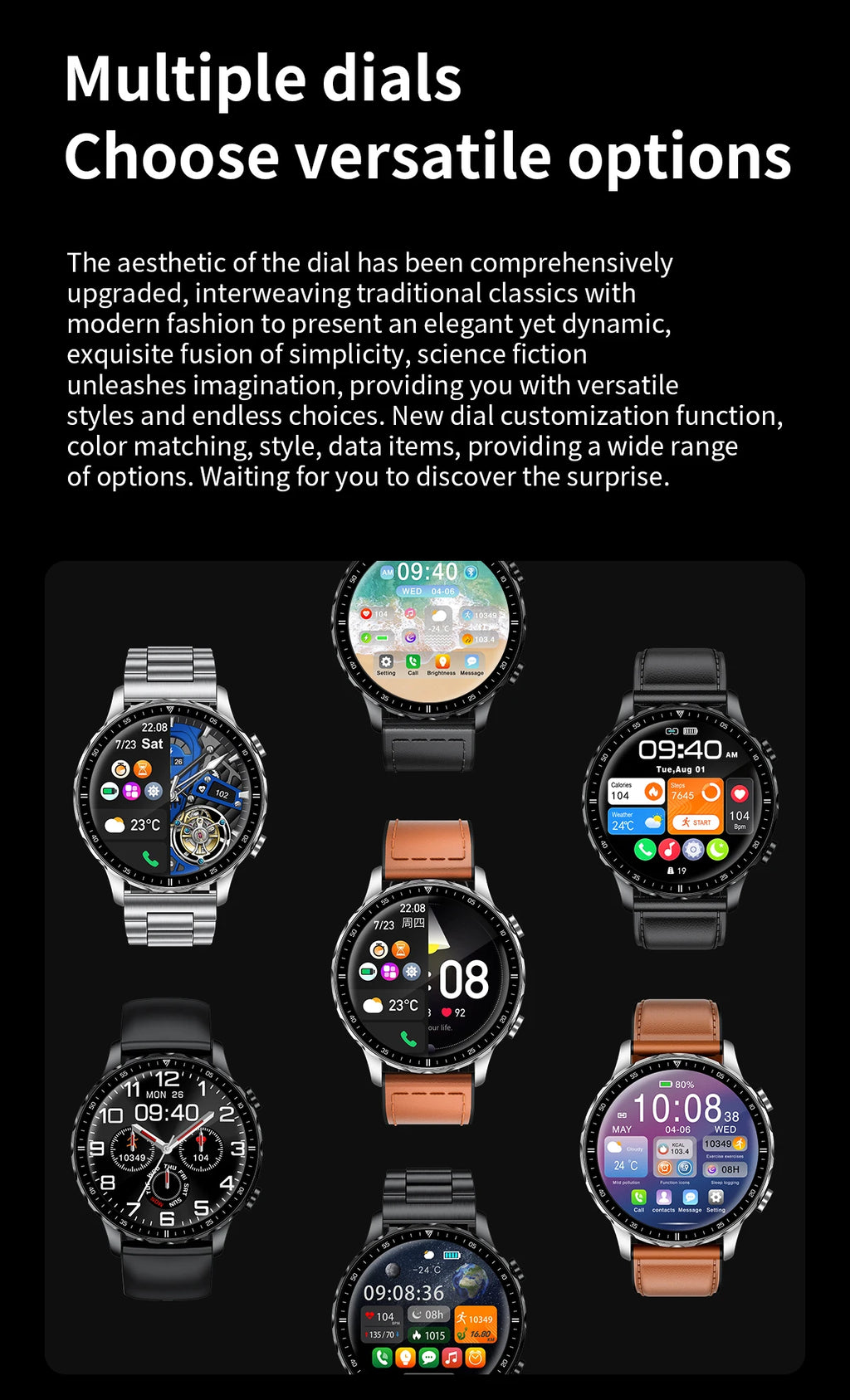 LIGE 2026 New Smart Watch Men Blood Oxygen Health Monitor Men's Watches AI Voice Assistant Bluetooth Call Men Sports Smartwatch