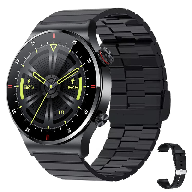 2026 Fashion Smartwatch HD Touch Heart Rate Bluetooth Call Sleep Monitoring NFC Weather Sport Mode Smart Watch For Android IOS