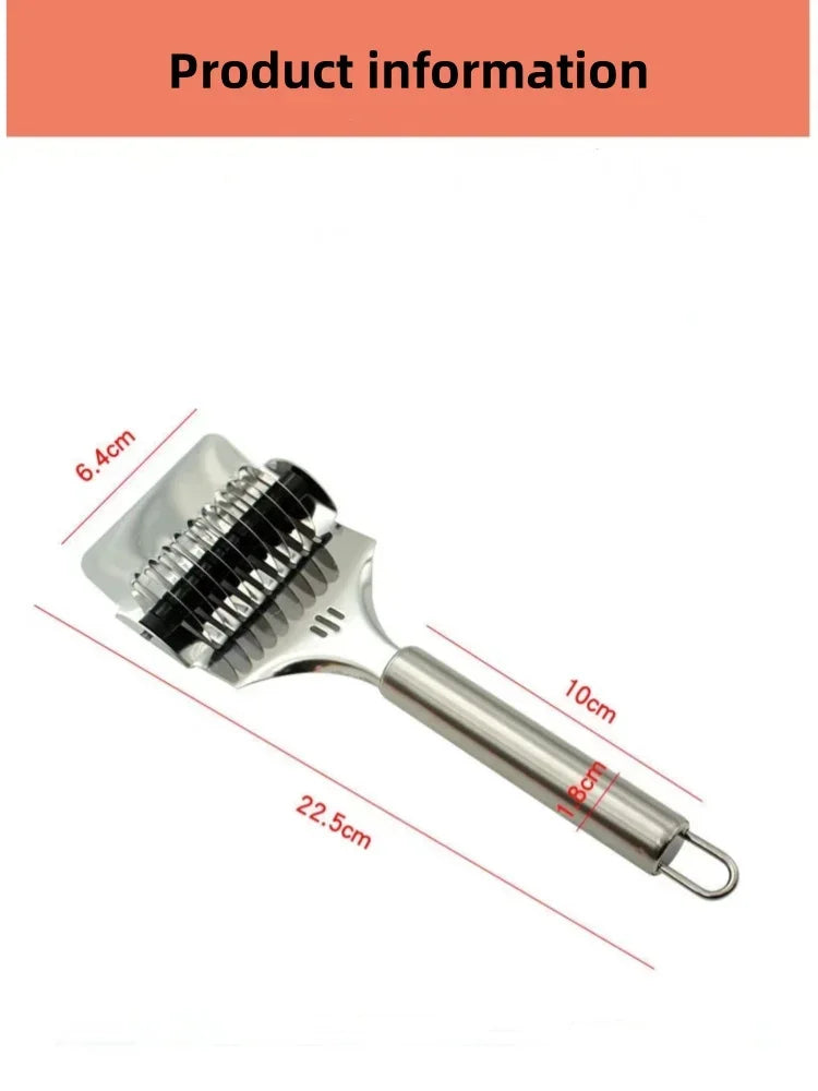 1Pcs Stainless Steel Manual Spaghett Cutter Pasta Machine Dough Noodles Maker Ginger Garlic Roll Crusher Kitchen Cooking Gadgets