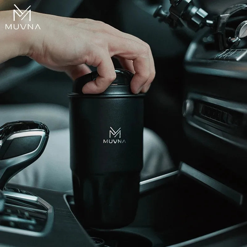 MUVNA 260/450ML Stainless Steel Coffee Cup Thermo Water Bottle Keep Cold and Heat Thermal Mug Travel Vacuum Flask Gift Mug
