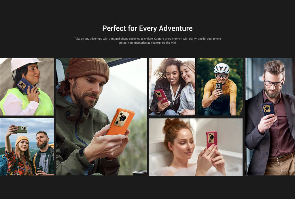 [World premiere] Fossibot F112 PRO 5G Rugged Smartphone 6.88" HD+ 7150mAh 24G(8+16)+256G Mobile Phone Android 14 50MP Cell Phone