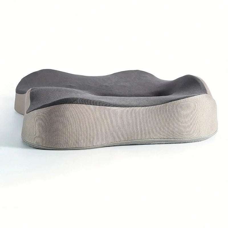 Memory Foam Seat Cushion Tailbone Sciatica Back Pain Relief Comfort Office Chair Car Seat Cushion Non-Slip Orthopedic MemoryFoam