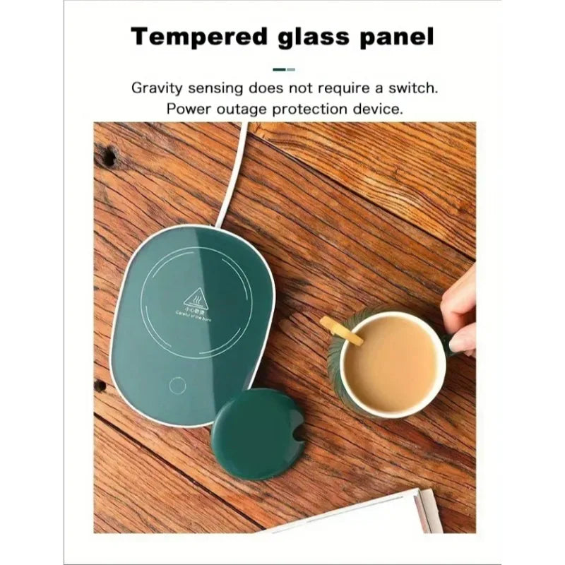 2025 warm and insulated coffee cups ceramic constant-temperature cups 55 degree warm ceramic cup with Jiapin mug gift box sets