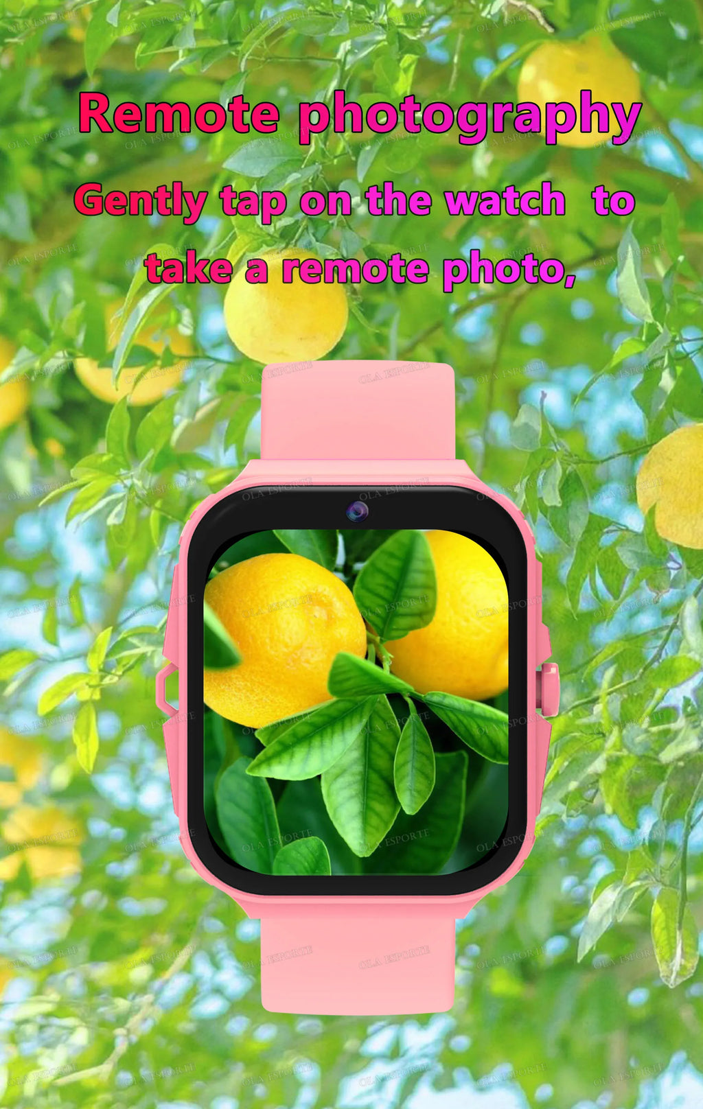 New Smart Watch For Children HD Touch Screen Camera 18 Games Sleep Monitoring Alarm Clock Calculator Birthday Gift Boy Girl HW12