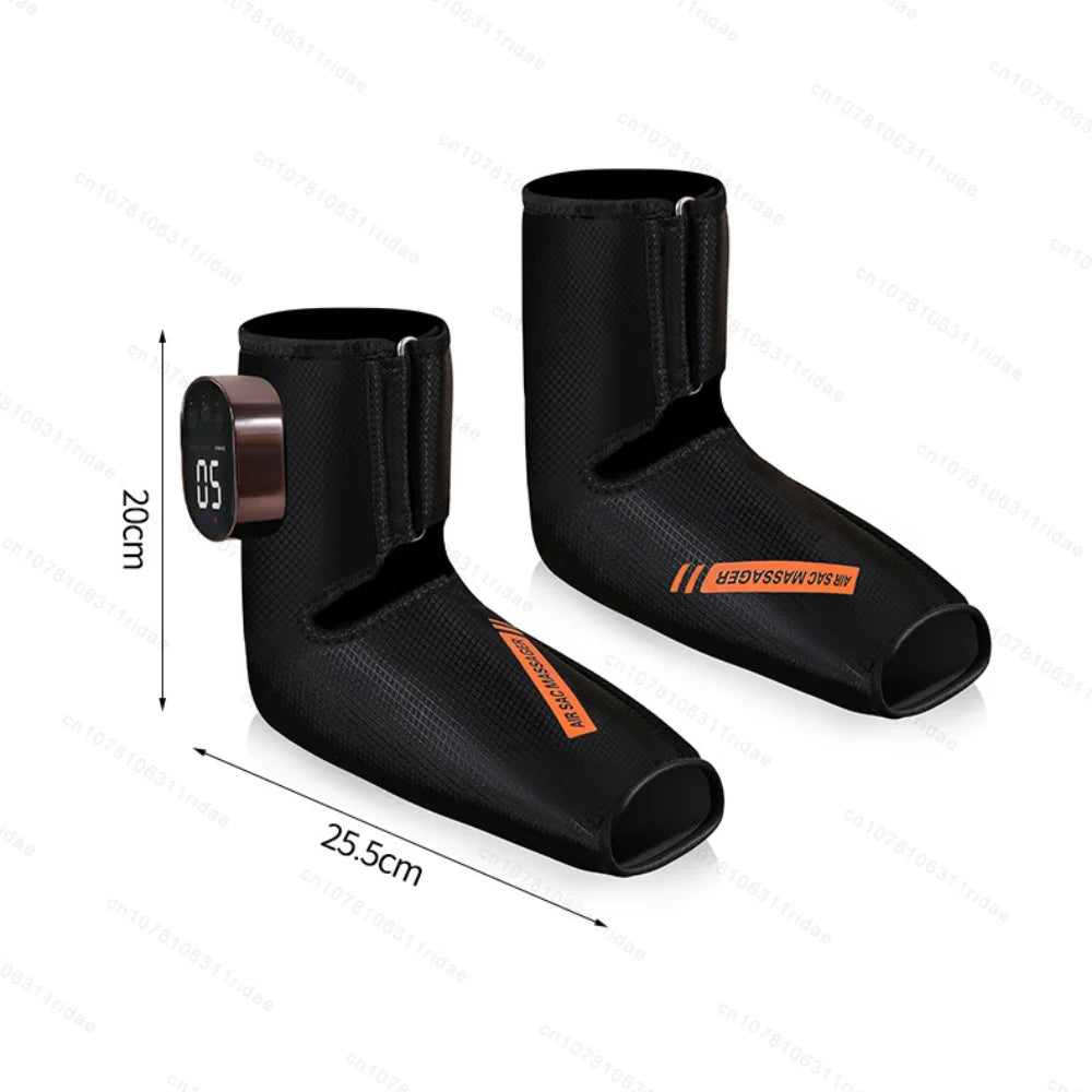 Electric Airbag Compression Foot Massager Airbag Kneading Foot Massage Vibration Warm Massage Feet Deep Relax Foot Ankle Brace