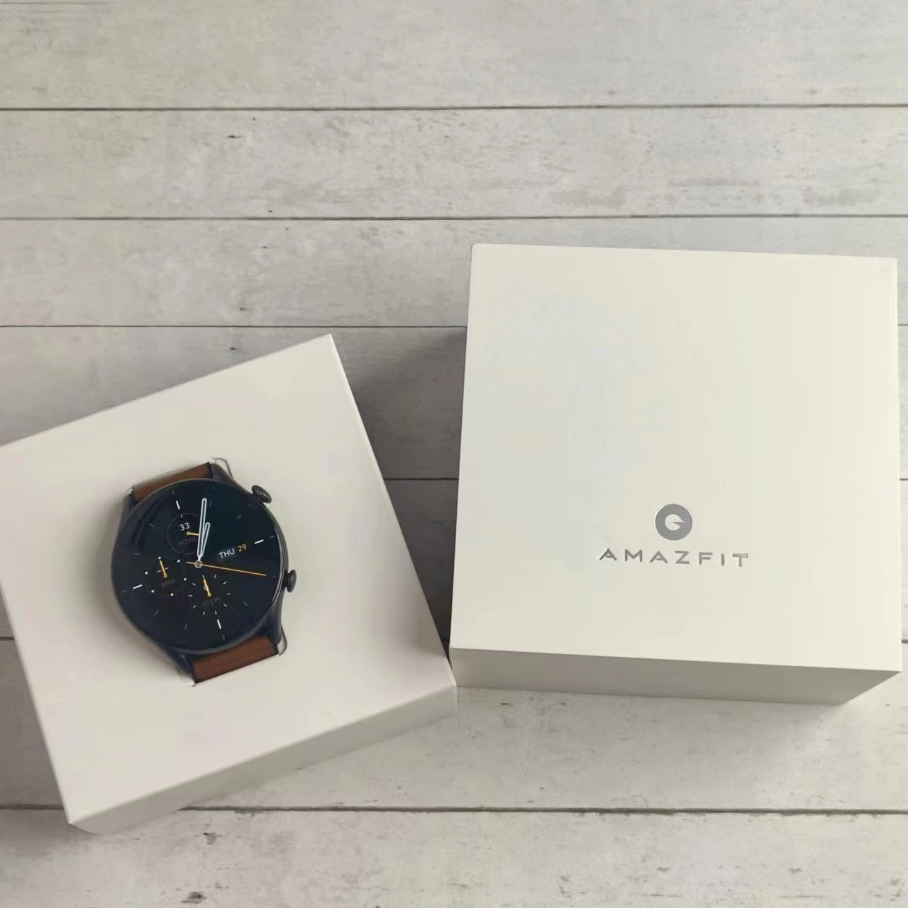 Amazfit GTR 3 Alexa Built-in Smart Watch For Men Women Play Music 1.39" AMOLED Display 21Day Battery Life Refurbished Watch