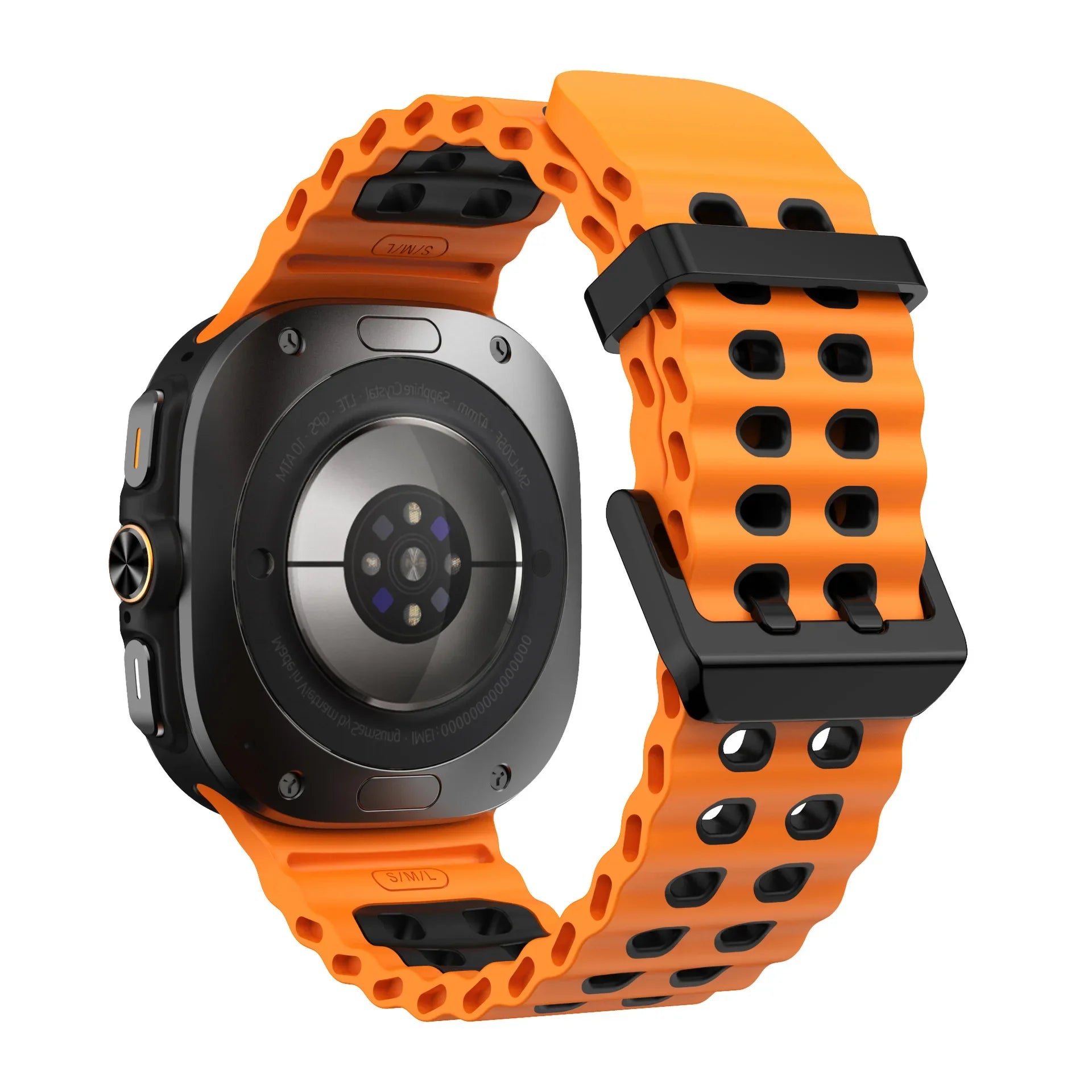Ocean Silicone Strap for Samsung Galaxy Watch Ultra 47mm Sports Breathable Bracelet Wristband For Galaxy Watch Ultra 47mm Correa