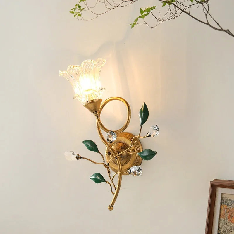 Bedroom Bedside Wall Lamp Nordic Minimalist Luxury Creative - Living Room TV Background Wall Lamp Staircase Retro Art Wall Lamp