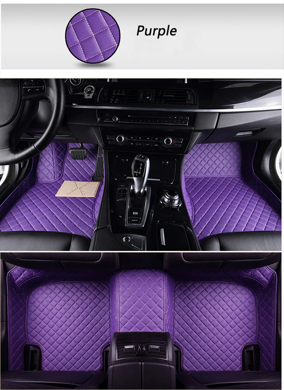 YOGOOGE Custom Car Floor Mats For Fiat Freemont Auto Carpets Foot Coche Accessorie