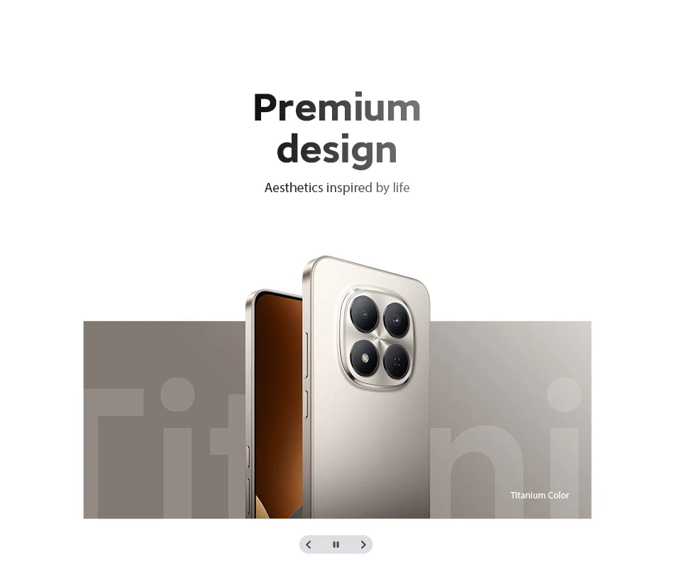 Global Version Redmi Note 15 Pro 5G Dimensity 7400-Ultra Smartphone 6580mAh 45W Battery 200MP OIS Main Camera Xiaomi Cellphone