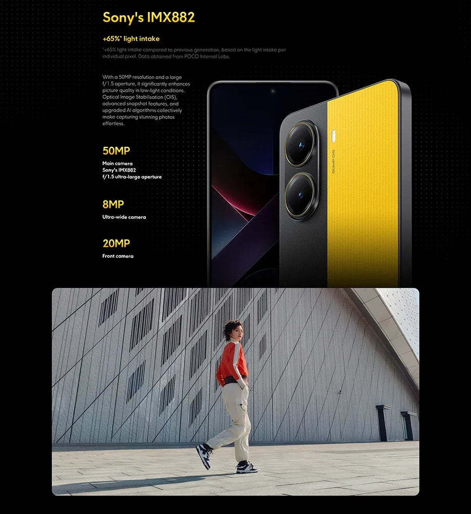 UK Version POCO X7 Pro Smartphone Dimensity 8400-Ultra 6000mAh 90W Charge 50MP camera with OIS 120Hz NFC 5G