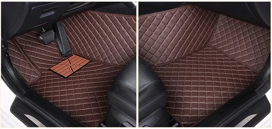 YOGOOGE Custom Car Floor Mats For Fiat Freemont Auto Carpets Foot Coche Accessorie