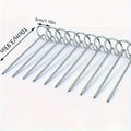 10pcs Air Fryer Oven, Vertical Grill, Skewer Grill, Universal Accessories, Food Grade 304 Stainless Steel Special Baking Needle