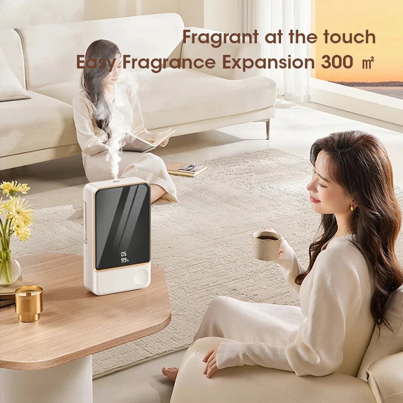 Automatic Aromatherapy Diffuser Air Freshener Fragrance Essential Oil Dispenser Humidifier For Toilet Bathroom