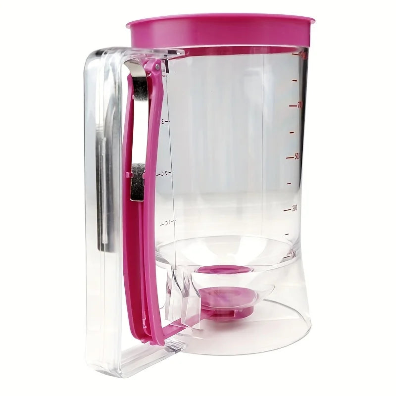 1 Pcs 900ml Batter Dispenser Hand-held Graduated Funnel Pastry Dough Dispensador For Pancake Cupcakes Cake2025new