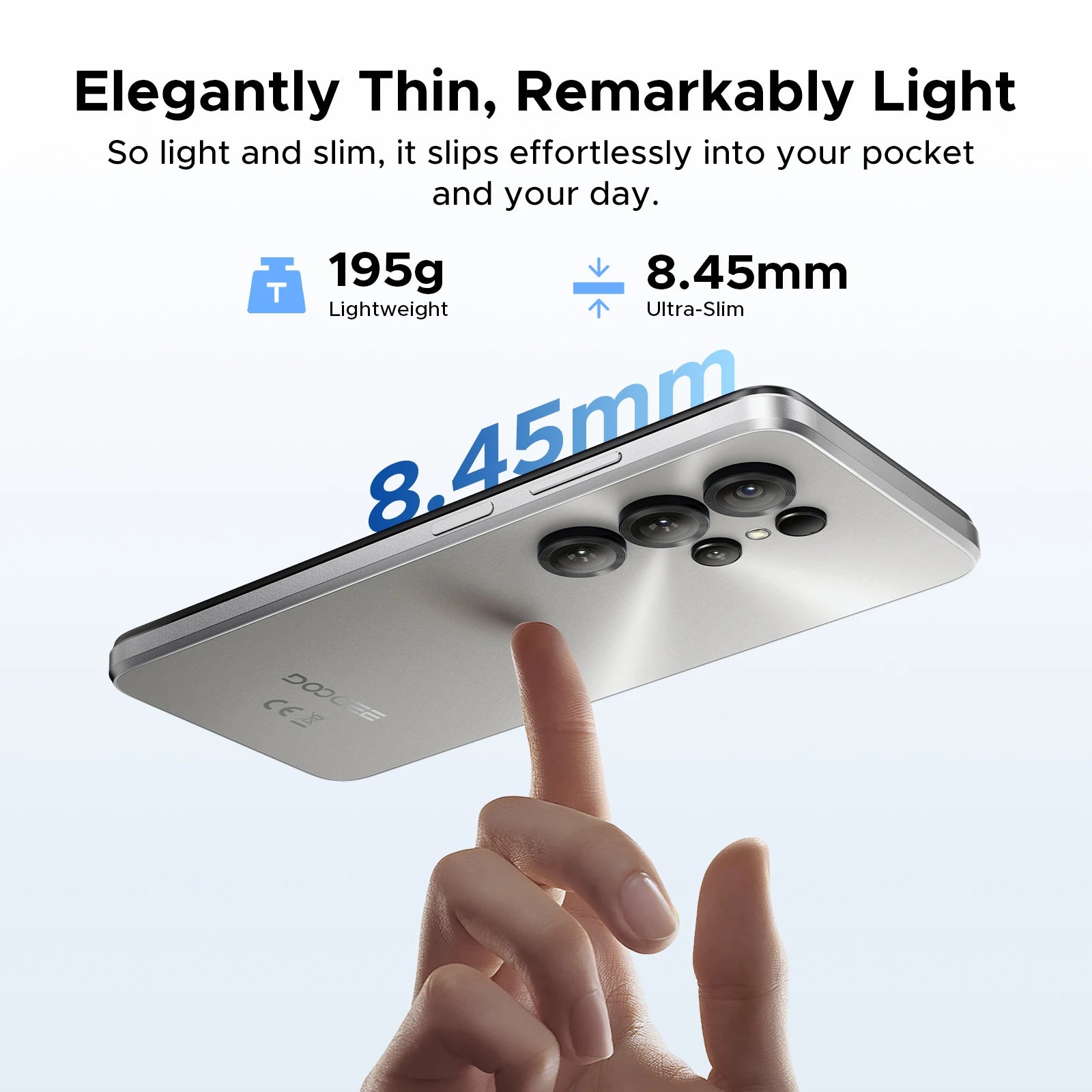 Global Version DOOGEE Note56X Pro Smartphone Gemini AI  6150mAh Battery 6.56'' Display Android 16 Mobile Phone Widevine L1 NFC