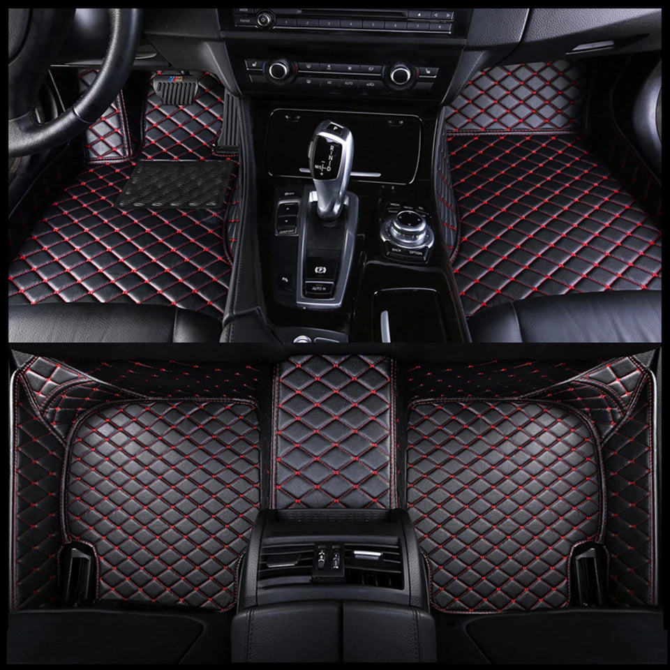 DOODRYER Custom Car Floor Mats For BMW X5 E53 E70 F15 G05 F85 F95 Auto Carpets Foot Coche Accessorie