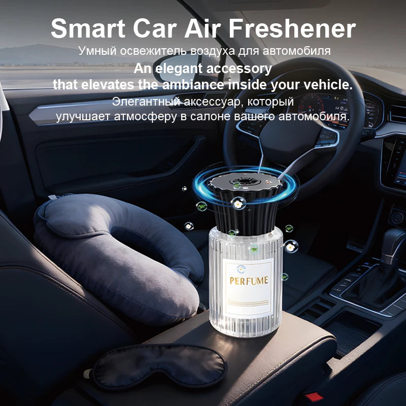 Smart Aromatherapy Diffuser AI Auto Sensing Timer Spray Quick Odor Removal Starry Night Light Long Lasting Fragrance Home Car