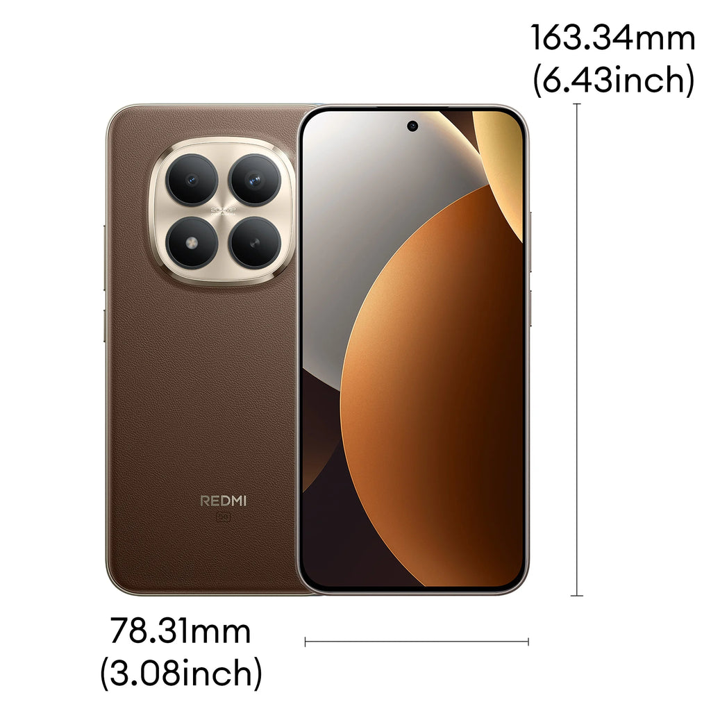 Xiaomi Redmi Note 15 Pro+ 5G 8+256GB Global Version Snapdragon® 7s Gen 4 6.83" 120Hz AMOLED Display 200MP Camera 6500mAh 100W