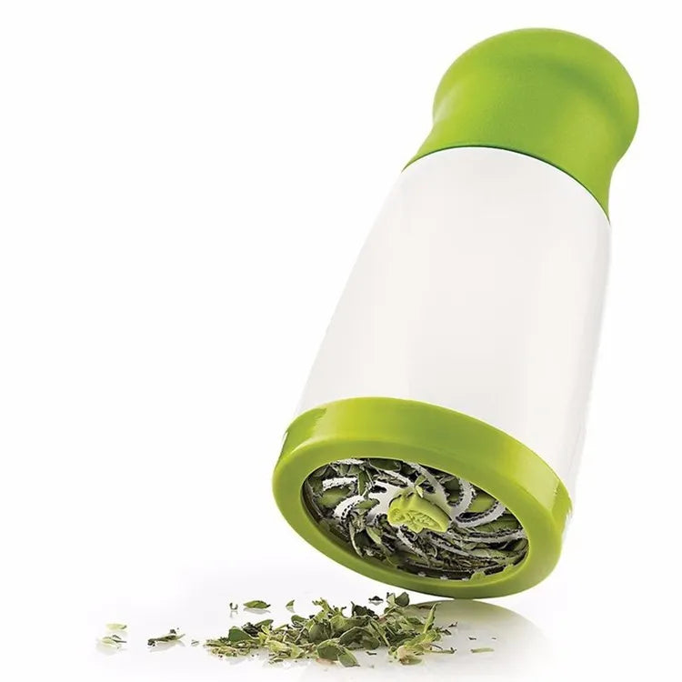 Manual Herb Grinder Spice Mill Parsley Shredder Chopper Vegetable Cutter Coriander Mincer Chili and Cilantro Kitchen Gaget