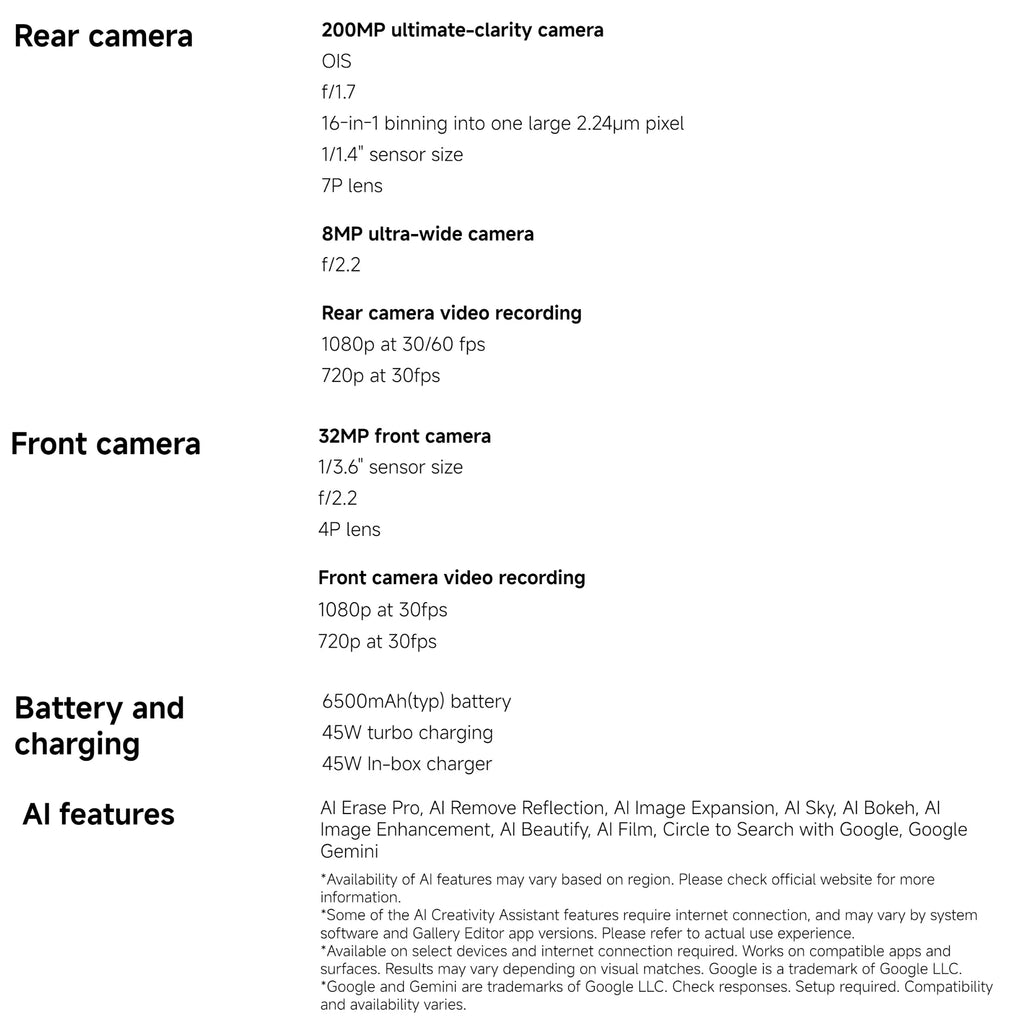 Xiaomi Redmi Note 15 Pro 4G 8+256GB Global Version MediaTek Helio G200-Ultra 6.77" 120Hz AMOLED Display 200MP 6500mAh 45W NFC