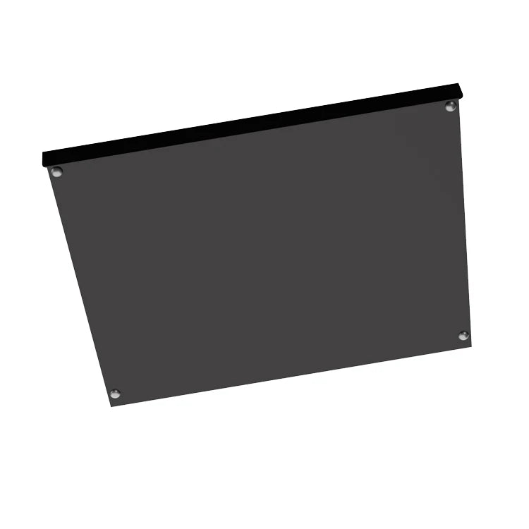 LMETJMA Acrylic Cutting Board with Lip Non Slip Cutting Board for Countertop Protector Durable Kitchen Chopping Board JT324