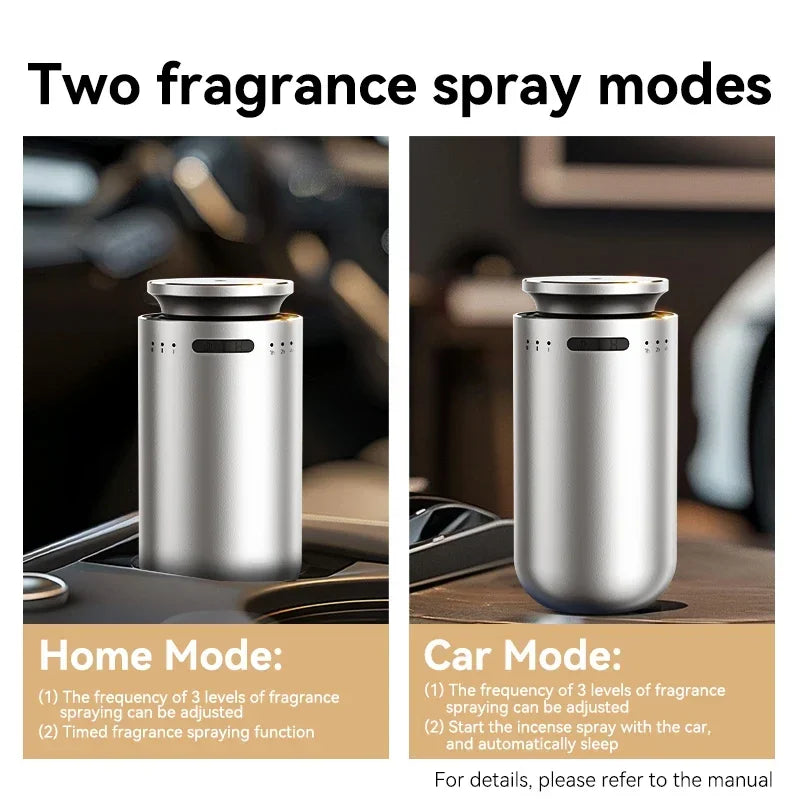 Portable Professional Aroma Diffuser Machine for Car Air Freshener Electric Smell for Home Rechargeable Room Fragrance Diffuser