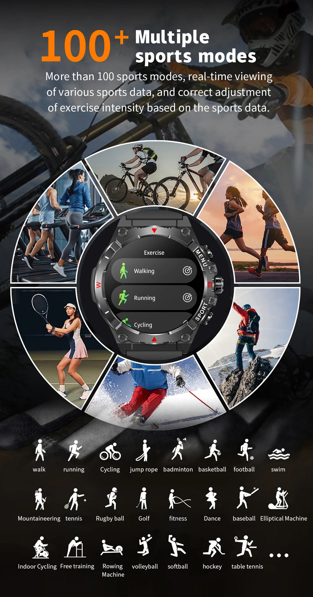 2025 COLMI V76 GPS Smartwatch 1.43" Ultra AMOLED Display Built-in Compass Altimeter Bluetooth Call Smart Watch 500mAh Battery