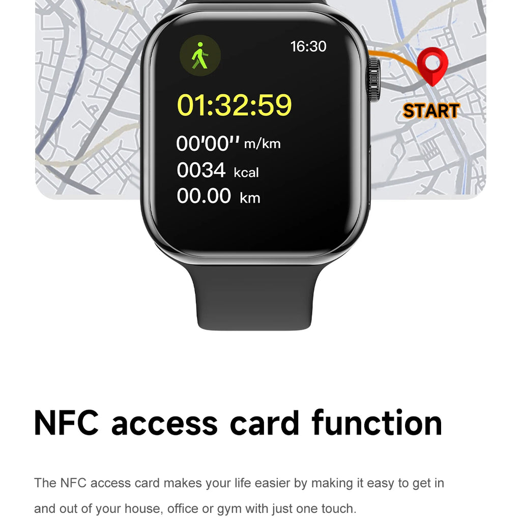2026 Smart Watch 10 For Android IOS Bluetooth Health monitoring Talk Heart Rate Sleep Record Sports Smart Watch Ladies Men Gift