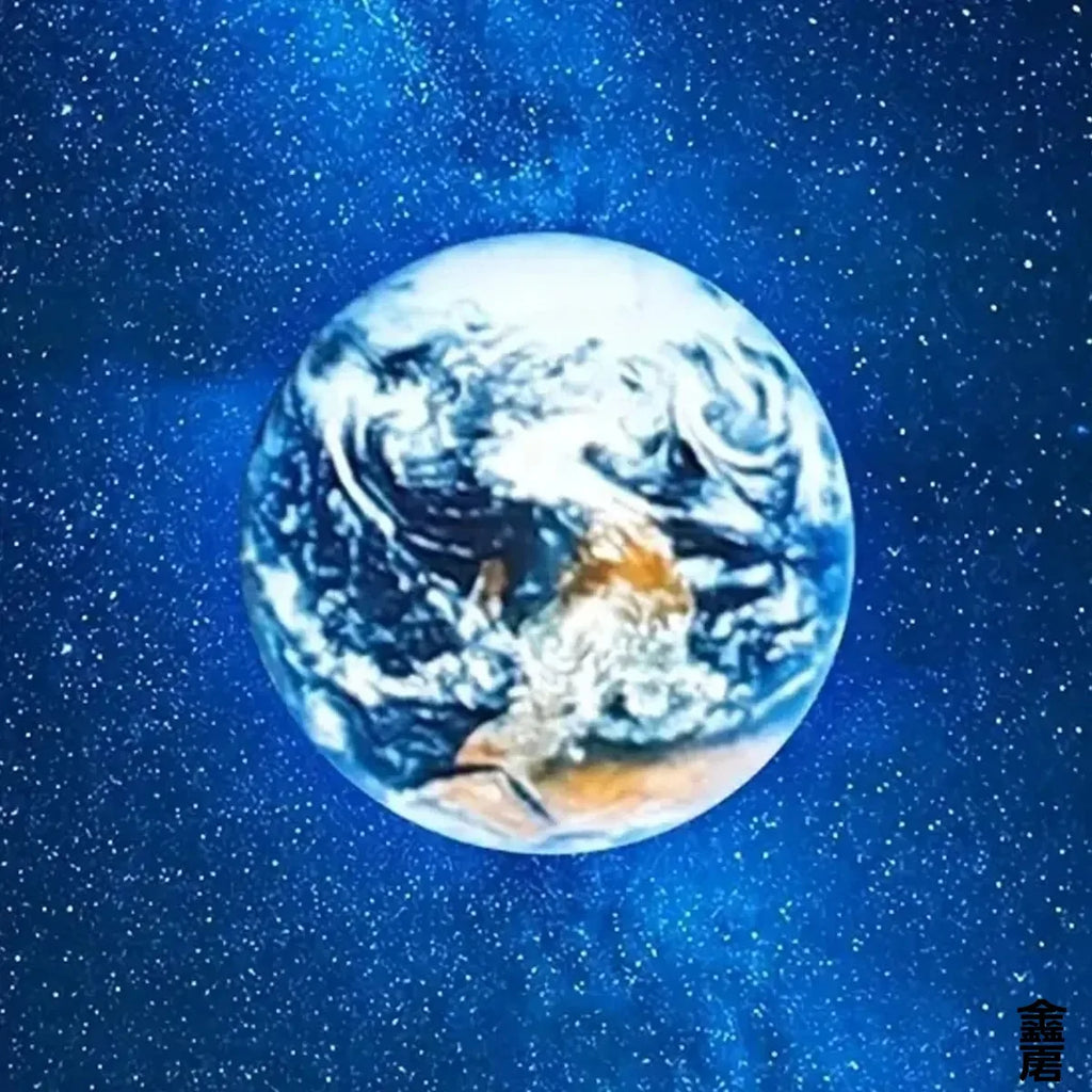 USB Ceiling Moon Earth Projection Atmosphere Light Starry Sky Lamp Night Light Romantic Bedroom Decoration Galaxy Projector
